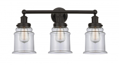 Canton - 3 Light - 24 inch - Oil Rubbed Bronze - Bath Vanity Light (3442|616-3W-OB-G182)