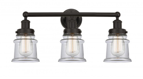 Canton - 3 Light - 23 inch - Oil Rubbed Bronze - Bath Vanity Light (3442|616-3W-OB-G182S)
