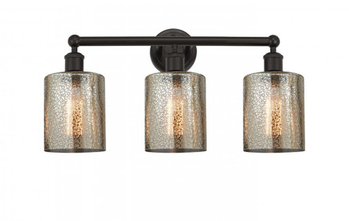 Cobbleskill - 3 Light - 23 inch - Oil Rubbed Bronze - Bath Vanity Light (3442|616-3W-OB-G116)
