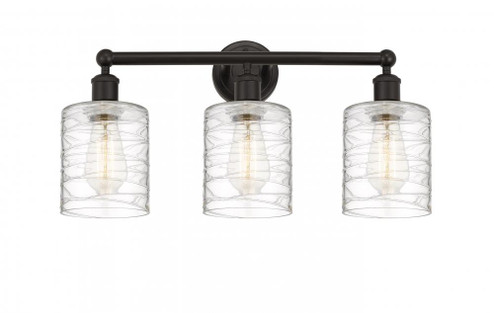 Cobbleskill - 3 Light - 23 inch - Oil Rubbed Bronze - Bath Vanity Light (3442|616-3W-OB-G1113)