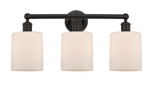 Cobbleskill - 3 Light - 23 inch - Oil Rubbed Bronze - Bath Vanity Light (3442|616-3W-OB-G111)