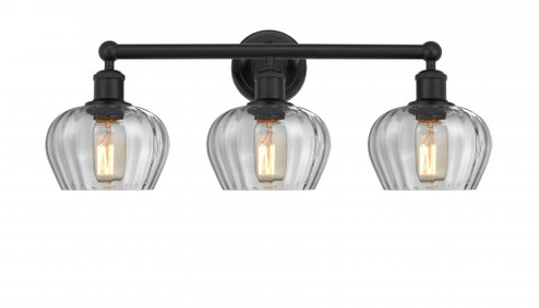 Fenton - 3 Light - 25 inch - Matte Black - Bath Vanity Light (3442|616-3W-BK-G92)