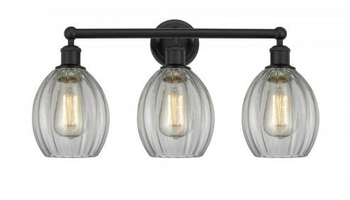 Eaton - 3 Light - 24 inch - Matte Black - Bath Vanity Light (3442|616-3W-BK-G82)