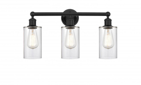 Clymer - 3 Light - 22 inch - Matte Black - Bath Vanity Light (3442|616-3W-BK-G802)