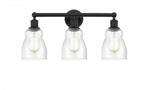 Ellery - 3 Light - 23 inch - Matte Black - Bath Vanity Light (3442|616-3W-BK-G394)