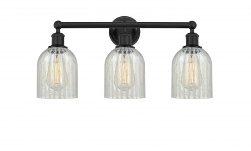 Caledonia - 3 Light - 23 inch - Matte Black - Bath Vanity Light (3442|616-3W-BK-G2511)