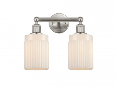 Hadley - 2 Light - 14 inch - Brushed Satin Nickel - Bath Vanity Light (3442|616-2W-SN-G341)