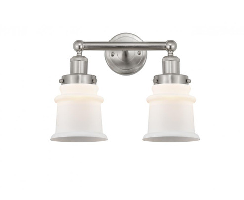 Canton - 2 Light - 14 inch - Brushed Satin Nickel - Bath Vanity Light (3442|616-2W-SN-G181S)