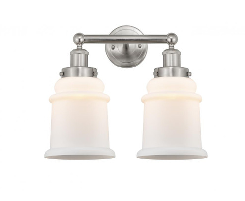 Canton - 2 Light - 15 inch - Brushed Satin Nickel - Bath Vanity Light (3442|616-2W-SN-G181)