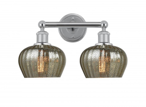 Fenton - 2 Light - 16 inch - Polished Chrome - Bath Vanity Light (3442|616-2W-PC-G96)