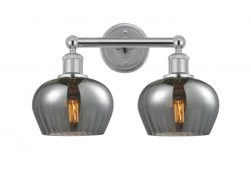 Fenton - 2 Light - 16 inch - Polished Chrome - Bath Vanity Light (3442|616-2W-PC-G93)