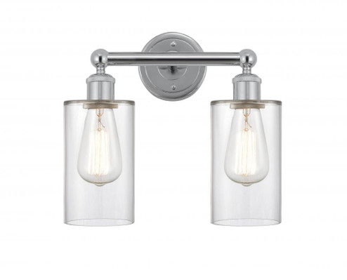 Clymer - 2 Light - 13 inch - Polished Chrome - Bath Vanity Light (3442|616-2W-PC-G802)