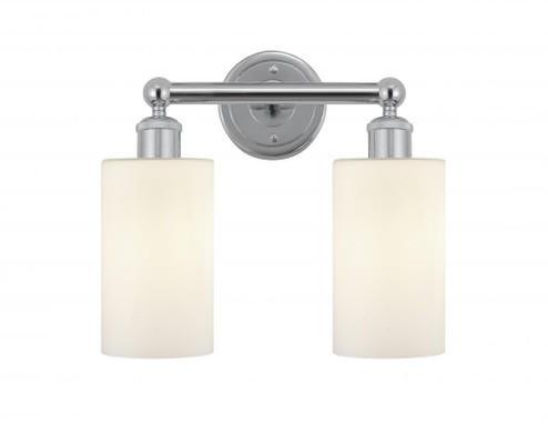 Clymer - 2 Light - 13 inch - Polished Chrome - Bath Vanity Light (3442|616-2W-PC-G801)