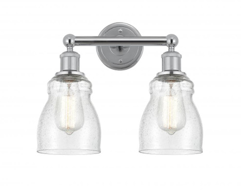 Ellery - 2 Light - 14 inch - Polished Chrome - Bath Vanity Light (3442|616-2W-PC-G394)