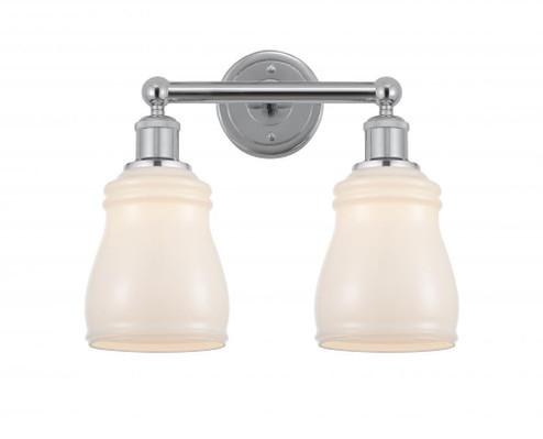 Ellery - 2 Light - 14 inch - Polished Chrome - Bath Vanity Light (3442|616-2W-PC-G391)