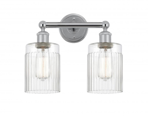 Hadley - 2 Light - 14 inch - Polished Chrome - Bath Vanity Light (3442|616-2W-PC-G342)