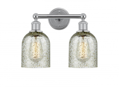 Caledonia - 2 Light - 14 inch - Polished Chrome - Bath Vanity Light (3442|616-2W-PC-G259)