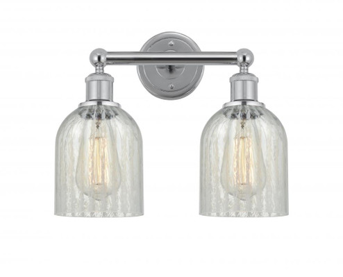 Caledonia - 2 Light - 14 inch - Polished Chrome - Bath Vanity Light (3442|616-2W-PC-G2511)