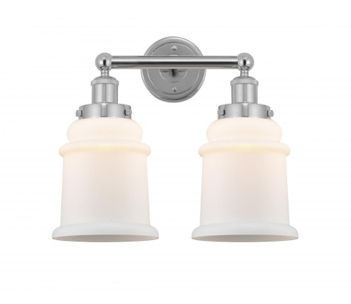 Canton - 2 Light - 15 inch - Polished Chrome - Bath Vanity Light (3442|616-2W-PC-G181)