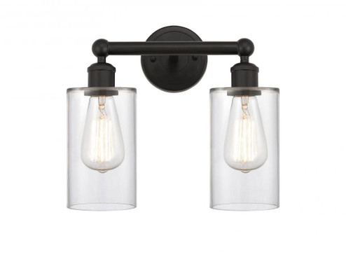 Clymer - 2 Light - 13 inch - Oil Rubbed Bronze - Bath Vanity Light (3442|616-2W-OB-G802)