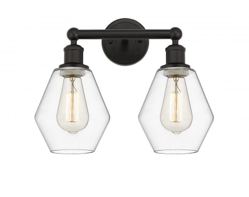 Cindyrella - 2 Light - 15 inch - Oil Rubbed Bronze - Bath Vanity Light (3442|616-2W-OB-G652-6)