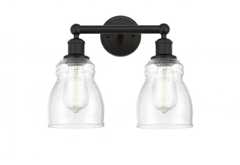 Ellery - 2 Light - 14 inch - Oil Rubbed Bronze - Bath Vanity Light (3442|616-2W-OB-G394)
