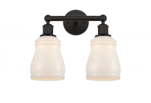 Ellery - 2 Light - 14 inch - Oil Rubbed Bronze - Bath Vanity Light (3442|616-2W-OB-G391)