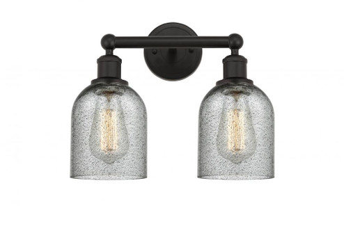Caledonia - 2 Light - 14 inch - Oil Rubbed Bronze - Bath Vanity Light (3442|616-2W-OB-G257)