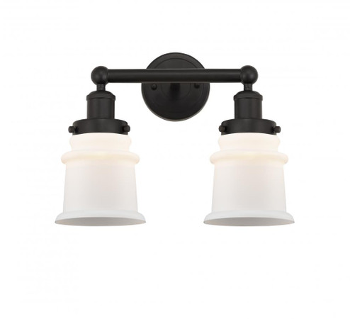 Canton - 2 Light - 14 inch - Oil Rubbed Bronze - Bath Vanity Light (3442|616-2W-OB-G181S)