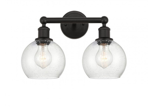 Athens - 2 Light - 15 inch - Oil Rubbed Bronze - Bath Vanity Light (3442|616-2W-OB-G124-6)