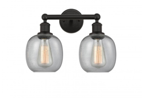 Belfast - 2 Light - 15 inch - Oil Rubbed Bronze - Bath Vanity Light (3442|616-2W-OB-G104)