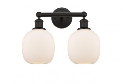 Belfast - 2 Light - 15 inch - Oil Rubbed Bronze - Bath Vanity Light (3442|616-2W-OB-G101)