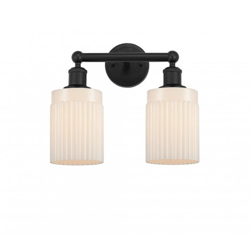 Hadley - 2 Light - 14 inch - Matte Black - Bath Vanity Light (3442|616-2W-BK-G341)