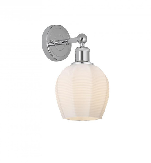 Norfolk - 1 Light - 6 inch - Polished Chrome - Sconce (3442|616-1W-PC-G461-6)