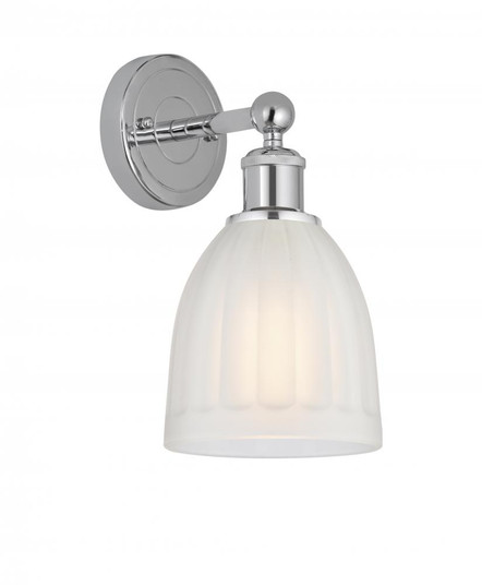 Brookfield - 1 Light - 6 inch - Polished Chrome - Sconce (3442|616-1W-PC-G441)
