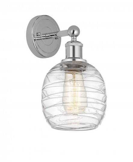 Belfast - 1 Light - 6 inch - Polished Chrome - Sconce (3442|616-1W-PC-G1013)