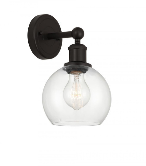 Athens - 1 Light - 6 inch - Oil Rubbed Bronze - Sconce (3442|616-1W-OB-G122-6)