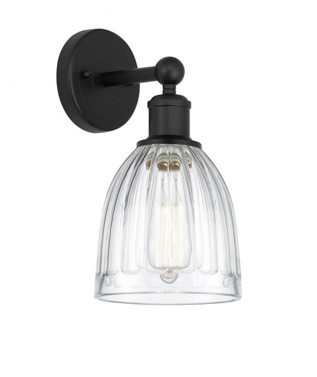 Brookfield - 1 Light - 6 inch - Matte Black - Sconce (3442|616-1W-BK-G442)