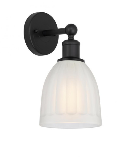 Brookfield - 1 Light - 6 inch - Matte Black - Sconce (3442|616-1W-BK-G441)