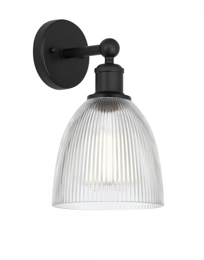 Castile - 1 Light - 6 inch - Matte Black - Sconce (3442|616-1W-BK-G382)