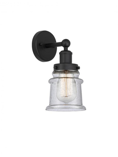 Canton - 1 Light - 5 inch - Matte Black - Sconce (3442|616-1W-BK-G184S)