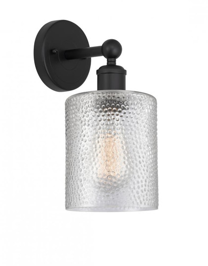 Cobbleskill - 1 Light - 5 inch - Matte Black - Sconce (3442|616-1W-BK-G112)