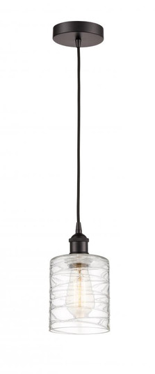 Cobbleskill - 1 Light - 5 inch - Oil Rubbed Bronze - Cord hung - Mini Pendant (3442|616-1P-OB-G1113)