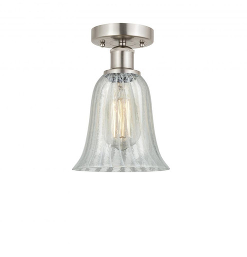Hanover - 1 Light - 6 inch - Brushed Satin Nickel - Flush Mount (3442|616-1F-SN-G2811)
