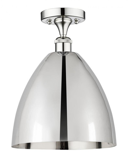 Bristol - 1 Light - 12 inch - Polished Chrome - Semi-Flush Mount (3442|616-1F-PC-MBD-12-PC)