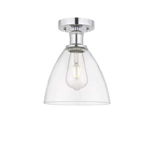 Bristol - 1 Light - 8 inch - Polished Chrome - Semi-Flush Mount (3442|616-1F-PC-GBD-752)