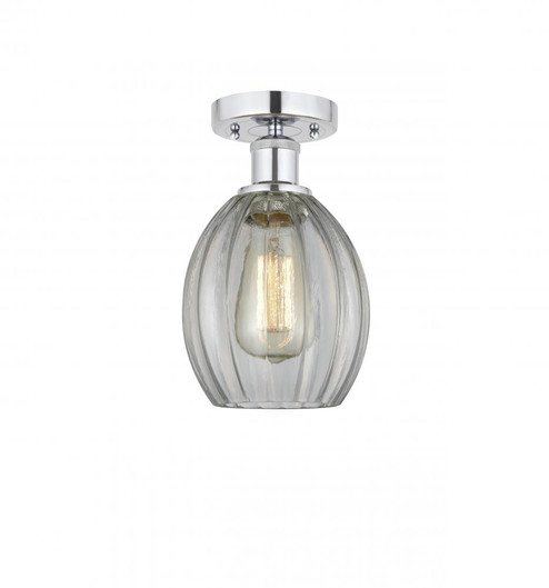 Eaton - 1 Light - 6 inch - Polished Chrome - Semi-Flush Mount (3442|616-1F-PC-G82)