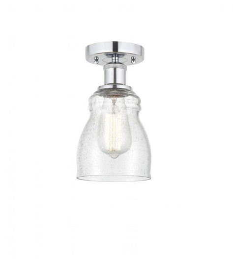 Ellery - 1 Light - 5 inch - Polished Chrome - Semi-Flush Mount (3442|616-1F-PC-G394)