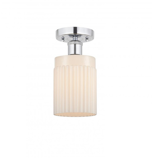 Hadley - 1 Light - 5 inch - Polished Chrome - Semi-Flush Mount (3442|616-1F-PC-G341)