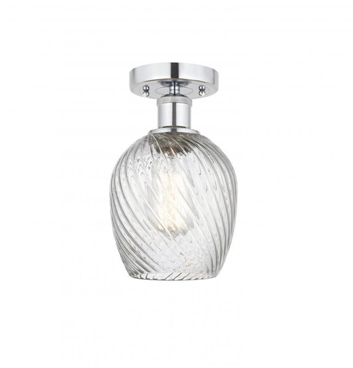 Salina - 1 Light - 6 inch - Polished Chrome - Semi-Flush Mount (3442|616-1F-PC-G292)